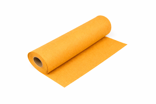 [2832#122] Feutre de bricolage (40% laine), largeur 180cm, épaisseur 1,5mm, 250gr/m, Jaune safran