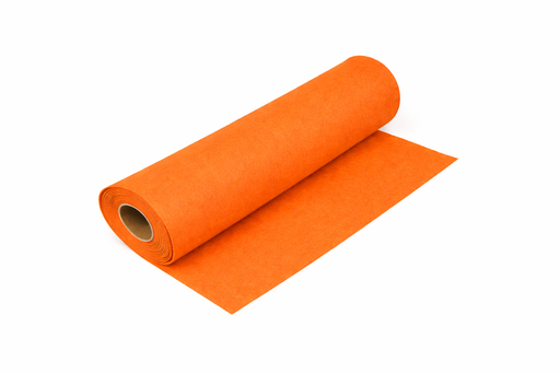 [2832#116] Feutre de bricolage (40% laine), largeur 180cm, épaisseur 1,5mm, 250gr/m, Orange
