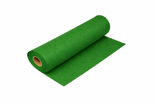 [2832#132] Hobbyvilt (40% wol), 180cm breed, 1,5mm dik, 250gr/m, Lichtgroen