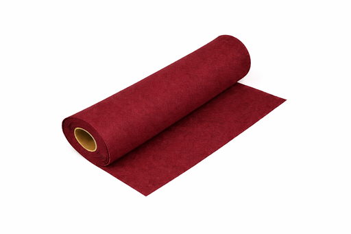 [2832#142] Feutre de bricolage (40% laine), largeur 180cm, épaisseur 1,5mm, 250gr/m, Bordeaux
