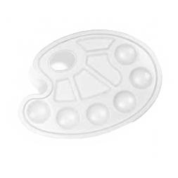 [101197] Schilderspalet ovaal, 225 mm x 165 mm - 10 uitsparingen