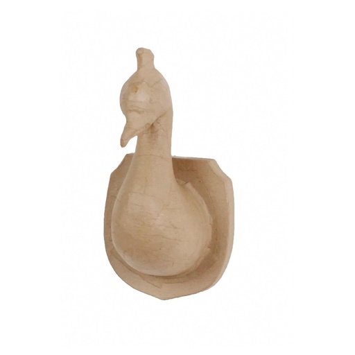 [DE-SA#188] Décopatch Figurine SA "Trophée Paon" (13,5x11x26,5cm)