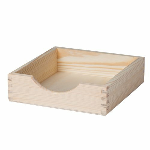 [054185] Bac pour Serviettes, 20cm x 20cm, Pin