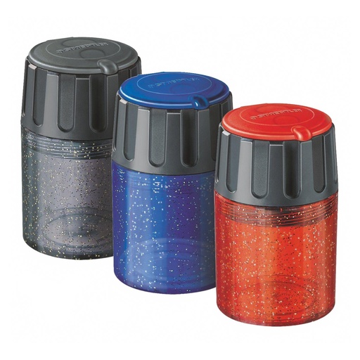 [S5134] Staedtler dubbele slijper, grafietpotloden - transparant