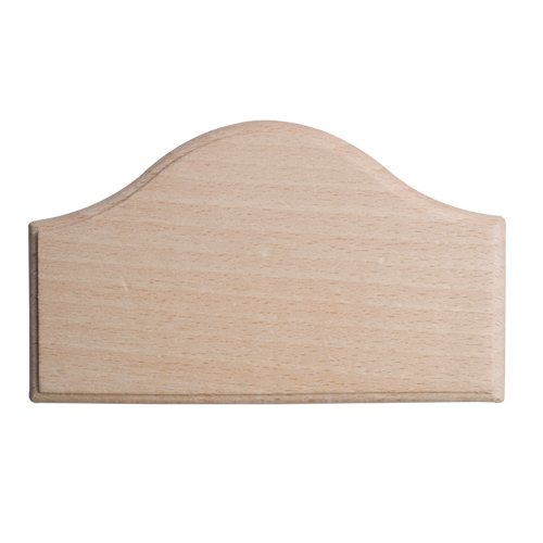 [054181] Plaque de Porte - Chapeau - Hêtre