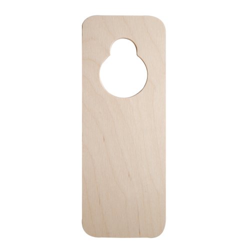 [054154] Deurhanger deurkruk, 10x25 cm - Triplex