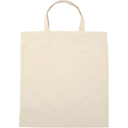 [925117] Sac écru 100%coton 38x42cm
