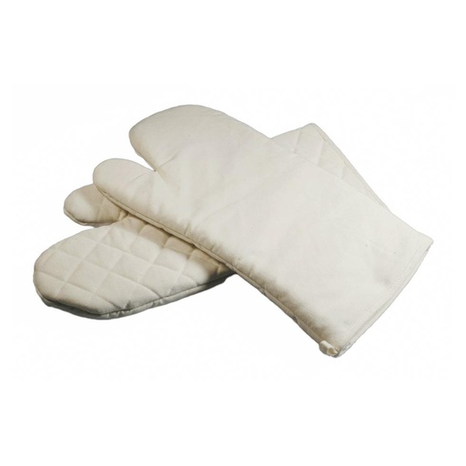 [925115] Gant Manique 30x20 cm, Blanc (set 2 pieces)