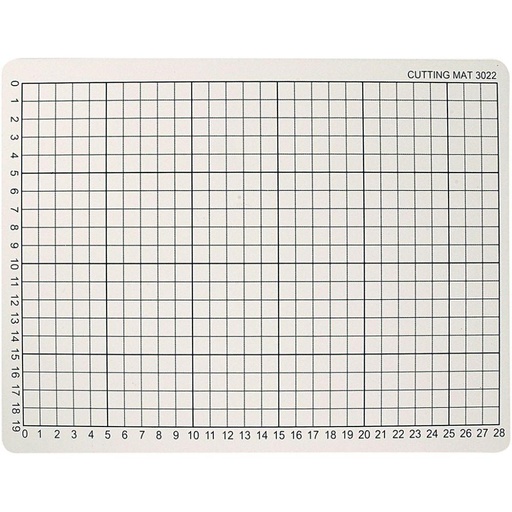 [611387] Snijplaten, afm 22x30 cm, dikte 3 mm, 1 stuk