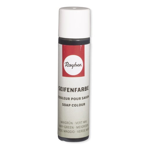 [R34246#412] Couleur pour savon, vert mai, Boite 10ml