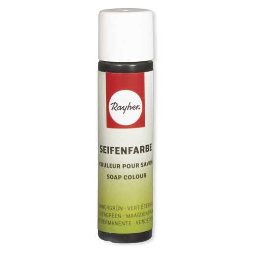 [R34246#426] Couleur pour savon, vert éternel, Boite 10ml