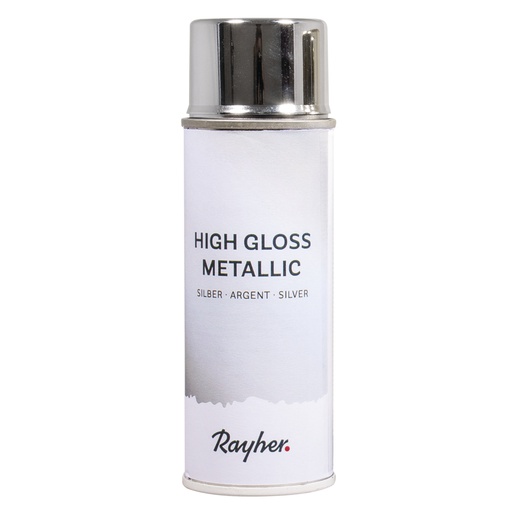 [R34424606] High gloss Métallique Spray, argent, boîte 200ml