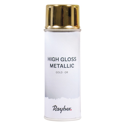 [R34424616] High gloss Métallique Spray, or, boîte 200ml