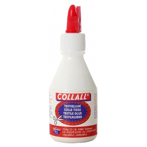 [COLTX100] Collall Textiellijm, 100ml, Wit