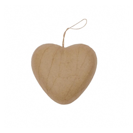 [DE-AC#686] Décopatch Déco - Kerstmis - Hart met koordje 2x1.8X1 cm, set 4 stuks