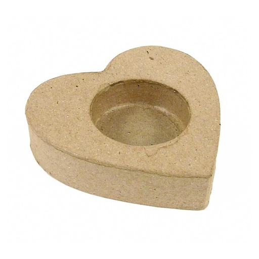 [DE-AC#688] Décopatch Deco - Porte-bougie coeur