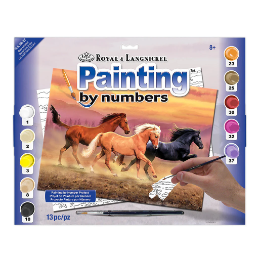 [RB-PJL#32] Painting by Numbers 286x390mm, Fairy Castle