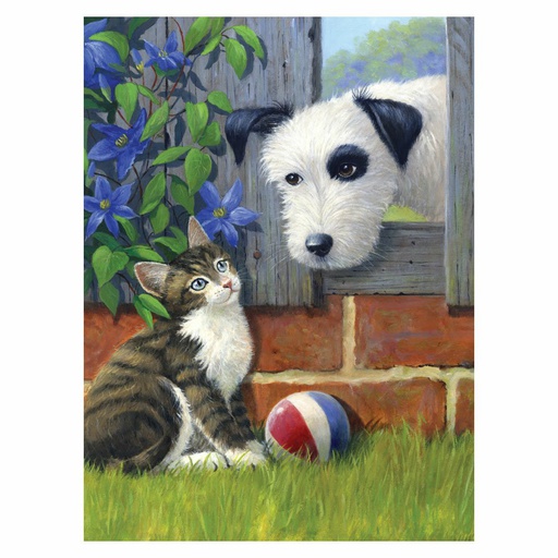 [RB-PJS#66] Painting by Numbers 225x305mm, Friends At Play