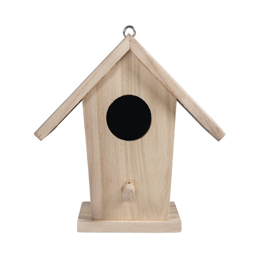 [R62290000] Houten vogelhuisje FSC Mix Credit, 12x7,5x13cm
