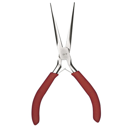 [R8934400] Platte rondbektang voor sieraden, lang, 15 cm, kaart 1 st.