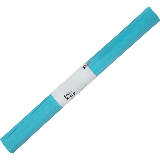 [2320#20] Crêpepapier, 50cm breed, rol 250cm, lichtblauw