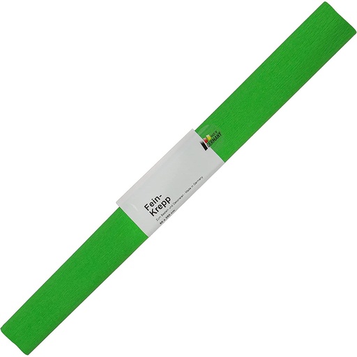 [2320#40] Papier crêpon, rouleau 50cmx2,5m, jaune vert