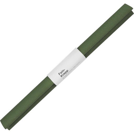 [2320#42] Crêpepapier, 50cm breed, rol 250cm, olijfgroen*