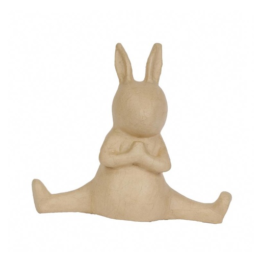 [DE-LA#021] Décopatch LA figuur Konijn Yoga (41cm)