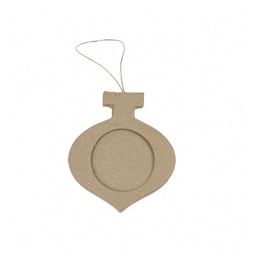 [DE-NO#052] Décopatch Kerstmis - Frame flat widen Xmas ball to hang