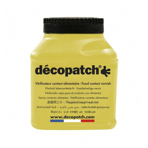 [DE-VAAL#180] Décopatch Paperpatch Vernislijm, 180ml, gebruik voor objecten die in aanraking komen met voeding 