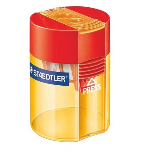 [S512006] Staedtler dubbele slijper, Kleurpotloden - transparant