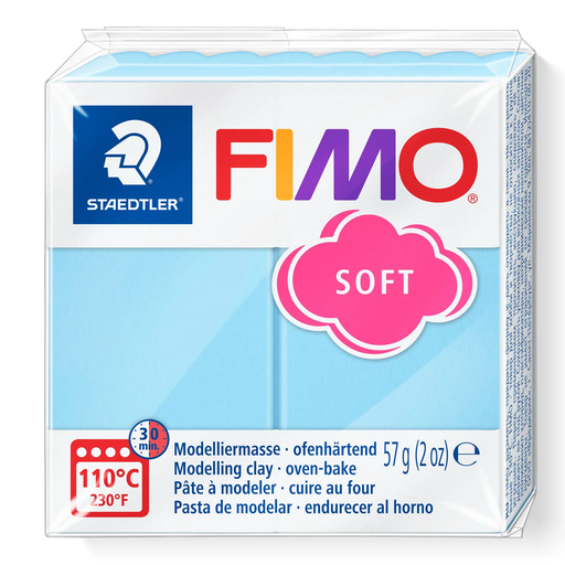 [S8020S#305] Fimo effect boetseerklei, 57gr - aqua
