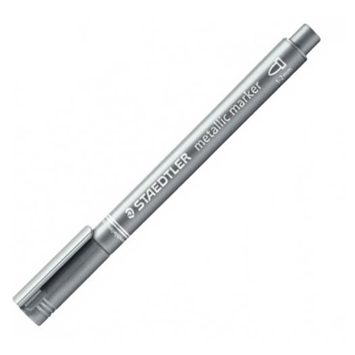 [S832381] Staedtler metallic stift, 1-2mm, Zilver