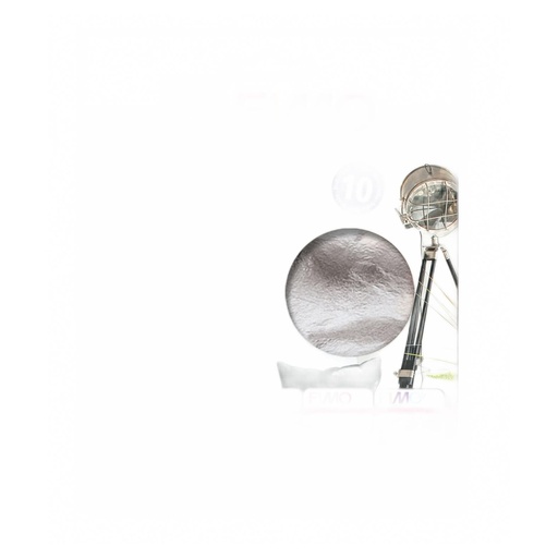 [S8781#81] Fimo bladmetaal 10 vel, Zilver