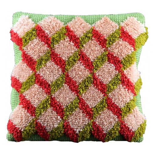 [PA4043#002] Kit smyrne et point de croix 40x40cm, Cubes