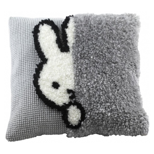 [PA4043#024] Kit smyrne et point de croix 40x40cm, Miffy peekaboo