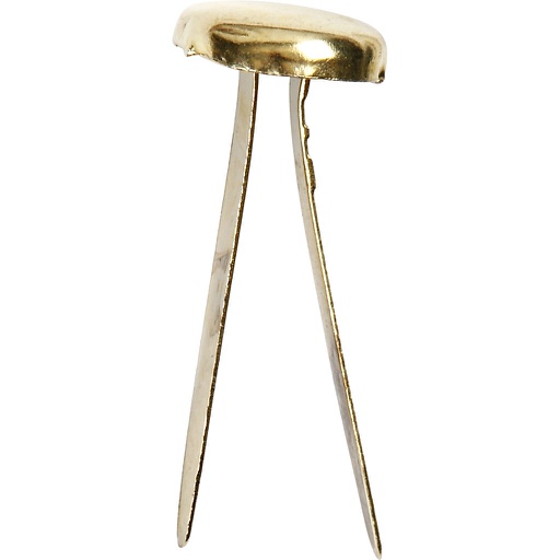 [CR14207] Splitpennen 20 mm goud - zak à 70 stuks