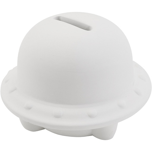 [CR744443] Tirelires en forme d'animaux, OVNI, dim. 9x9x8 cm, 6 pièce/ 1 Pq.