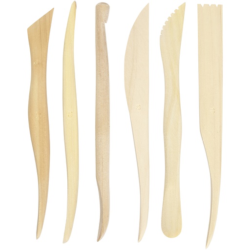 [CR10315] Bâtonnets de Modelage, L : 15 cm, 6 pièces/ 1 Pq.