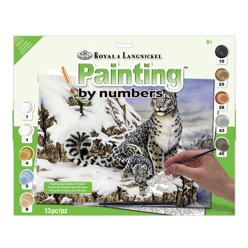 [RB-PJL#47] Painting by Numbers 286x390mm, Alpine Royalty