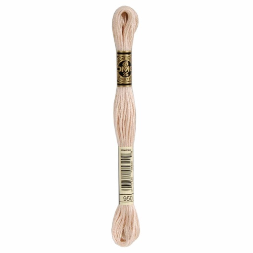 [DMC117MC#950] DMC 117 Mouliné Spécial, borduurgaren, doos met 12 strengen, kleur 950