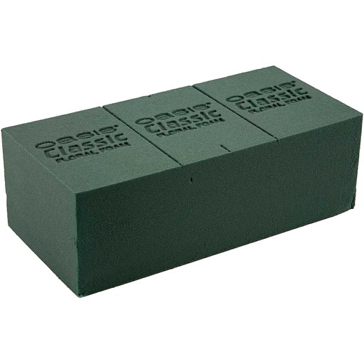 [CR517640] Mousse florale, dim. 23x11x8 cm, vert, 1 pièce
