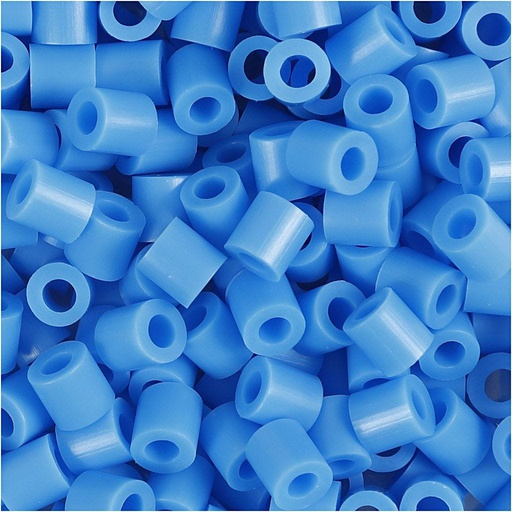 [CR751371] Strijkkralen, afm 5x5 mm, gatgrootte 2,5 mm, medium, blauw (32238), 6000 stuk/ 1 doos