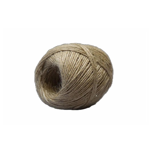 [3142#NA] Corde de Jute 2-fils - 100 gr - Naturel