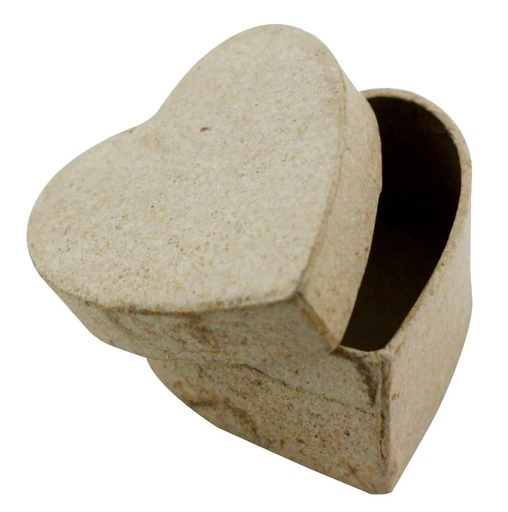 [DE-BT#502] Décopatch Boîte mini coeur (5x5x3cm)