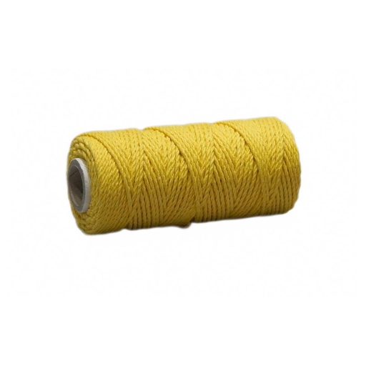 [31629#11] Corde cotton 2mm (DD), 200gr - 75m - Jaune