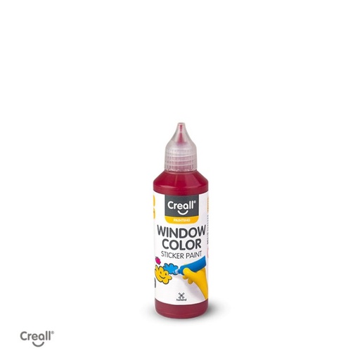 [HAV205#18] Creall Window Color 80ml - Rouge foncé