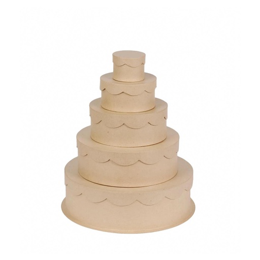 [DE-BTS#900] Décopatch Boîtes BTS "lot de 5 boîtes cérémonie" (8x6/35x10 cm)