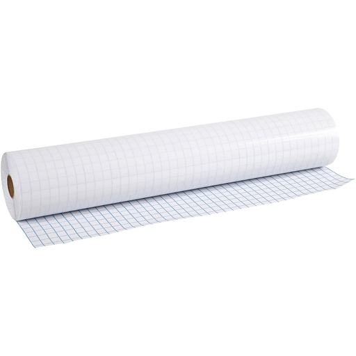 [CR14126] Film de couverture adhésif, en plastique, autocollant, L : 40 cm, ép. 80 my, brillante, 25 m/ 1 rouleau