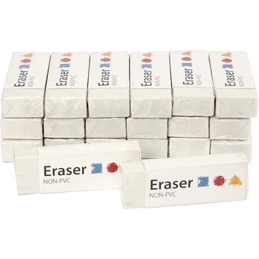[CR14132] Gomme, dim. 62x22x10 mm, 20 pièce/ 1 Pq.